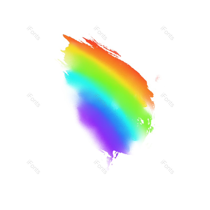 童趣图片,彩虹元素,卡通彩虹PNG,手绘彩虹免抠素材